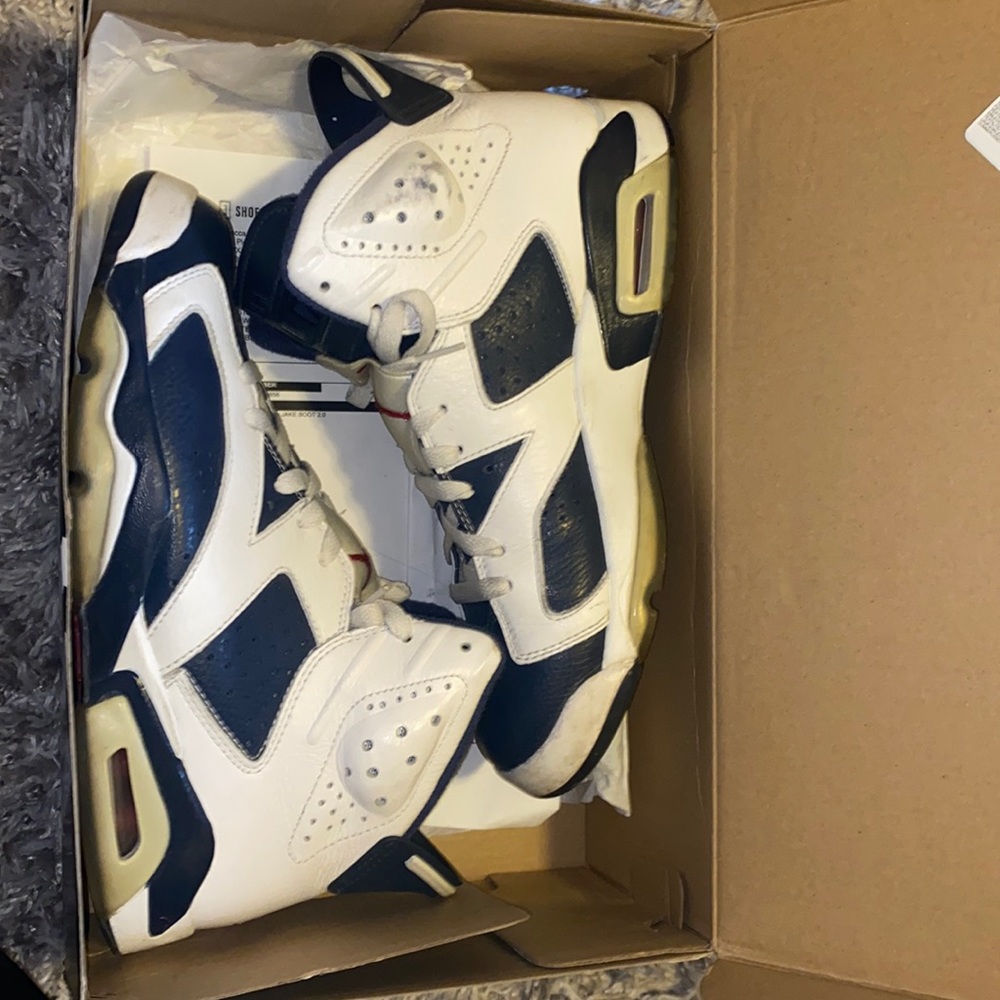 Used Jordan VI 6 Olympics